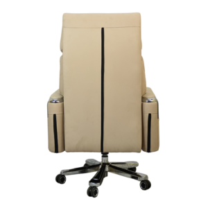 Executive Luxury Boss Chair with Footrest (FT-H0629) Light Cream Executive Luxury Boss Chair with Footrest (FT-H0629) Light Cream